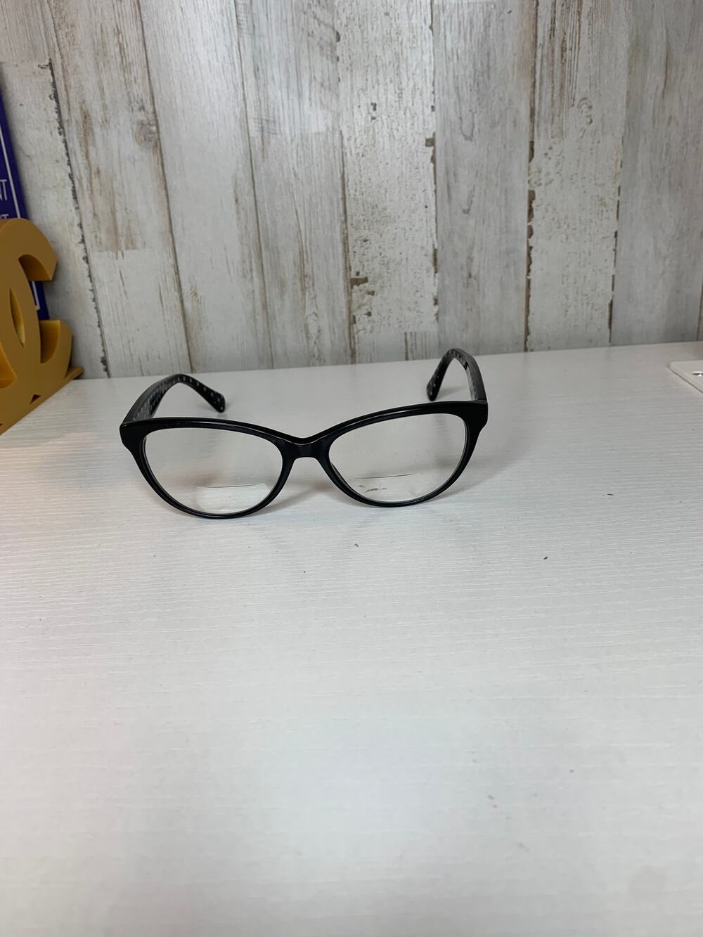 Ralph Lauren Womens Eyeglasses Prescription Frames Black Cat Eye Polka Dot